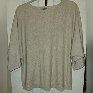 Soho Blouse, Large, Beige